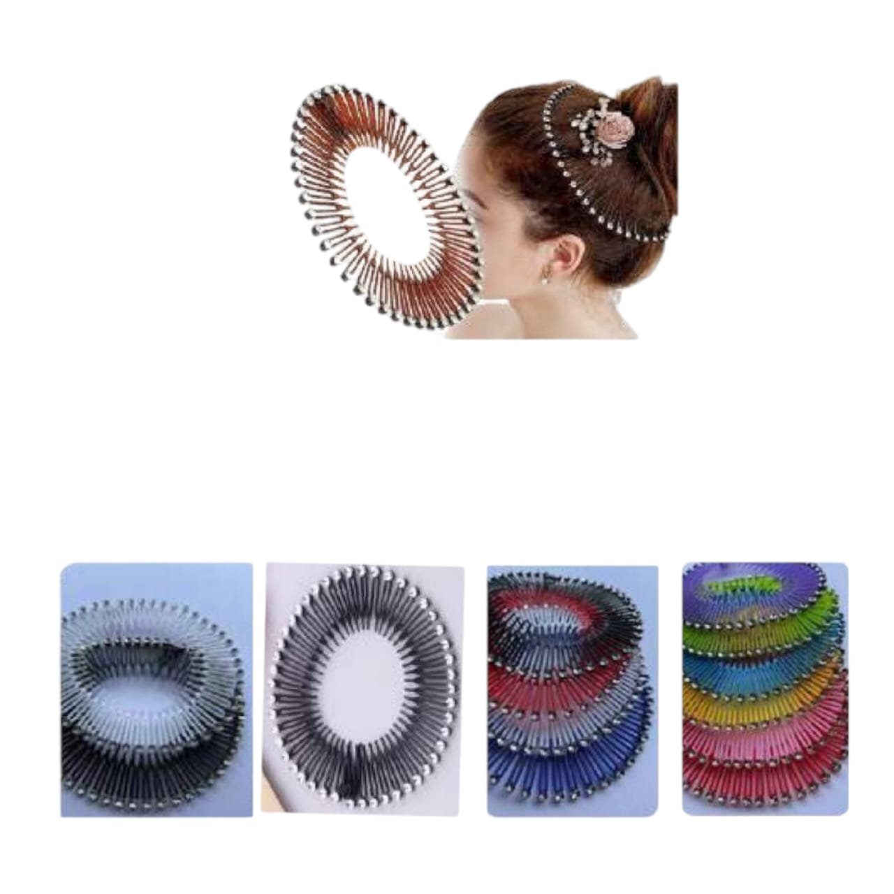 Balaca Espiral Piedra X12 Unds Mp755