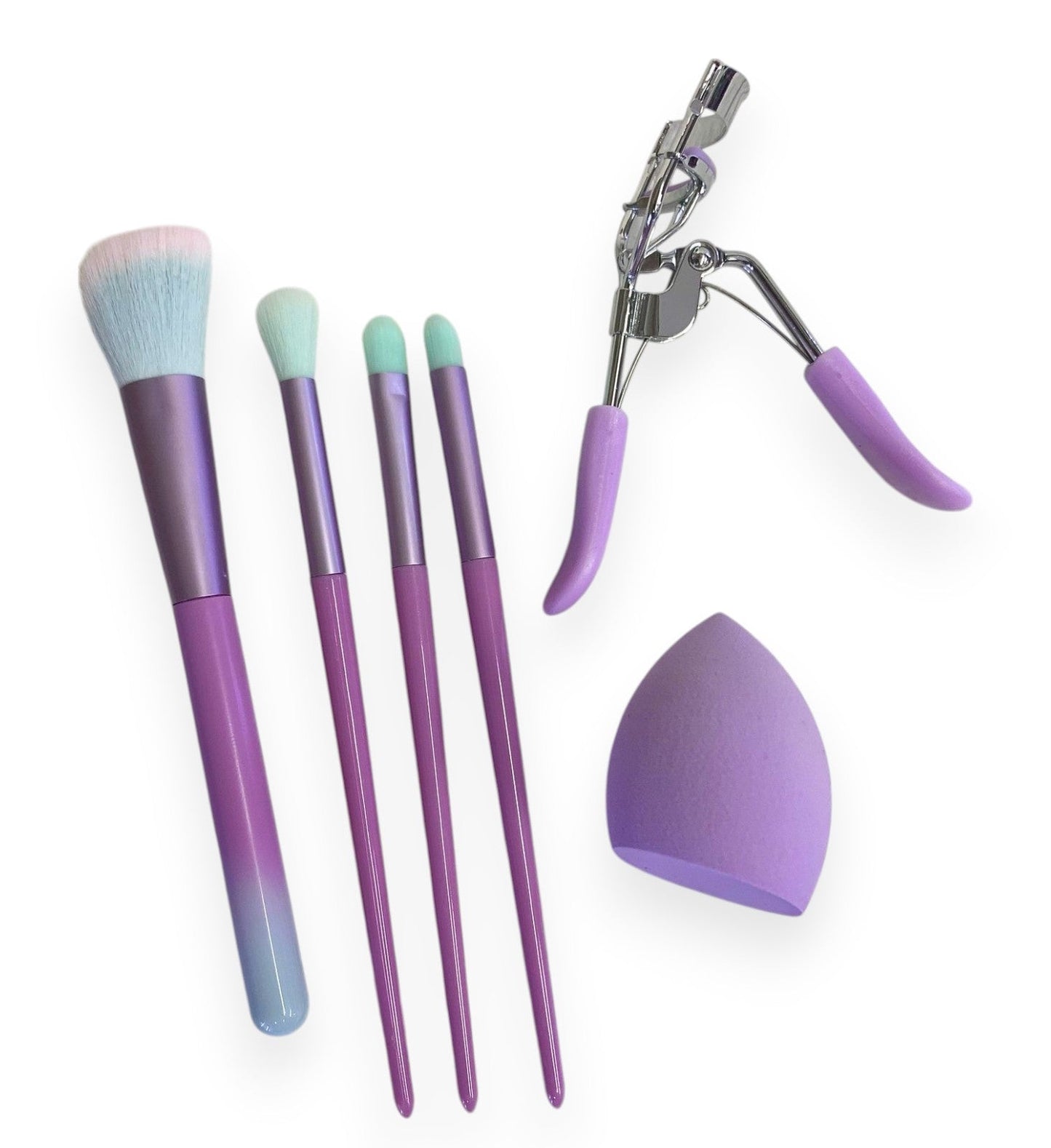 Set De Brochas Con Encrespador Y Blender