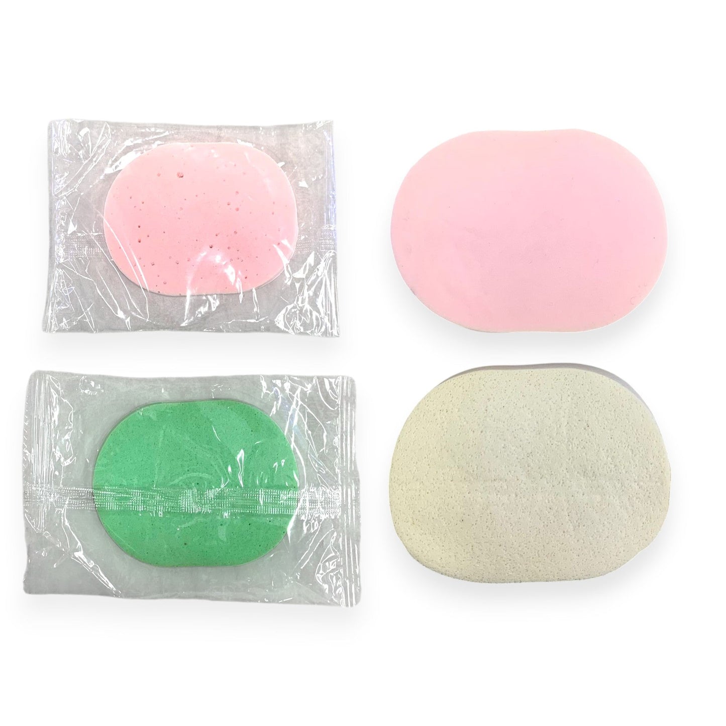 Esponjas Faciales Planas x2