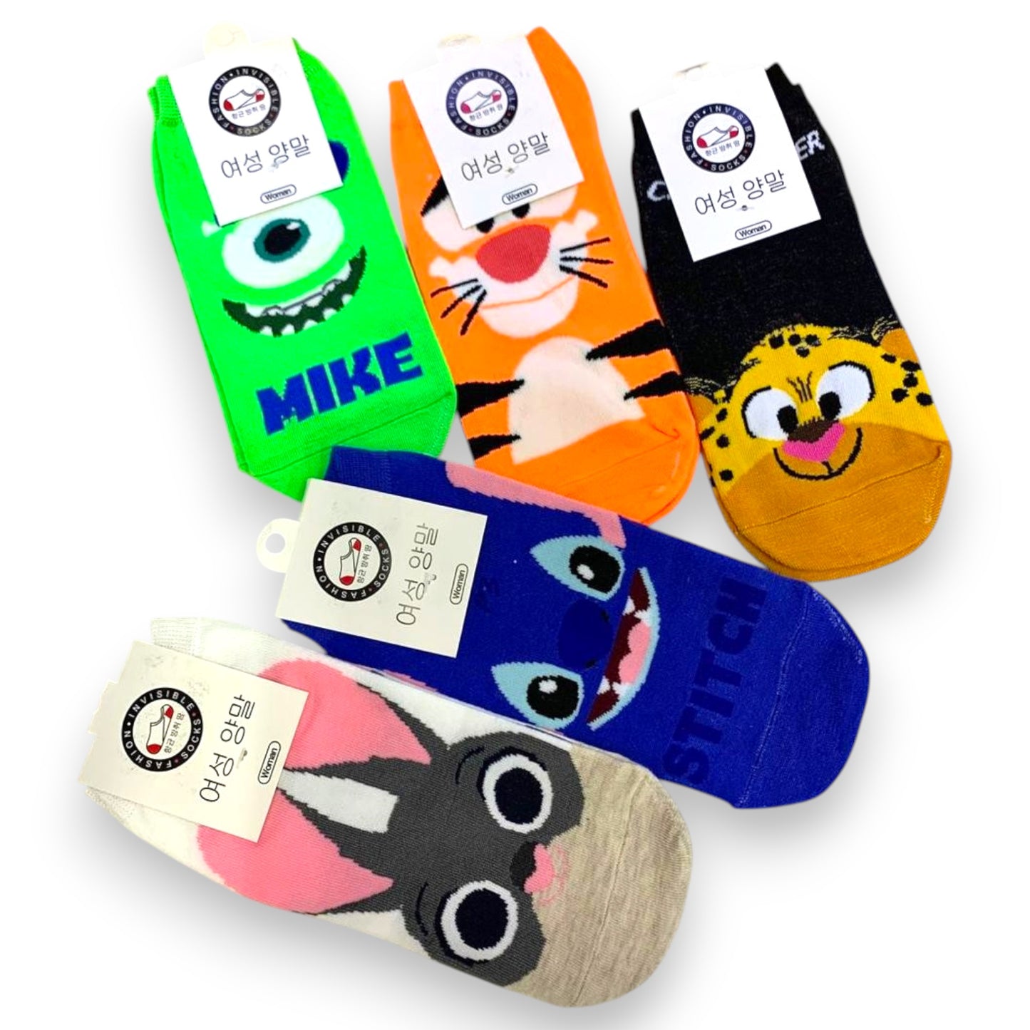 Medias Tobillera Personajes