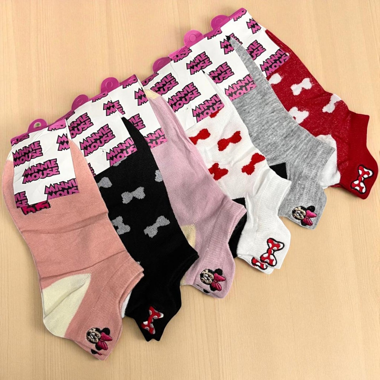 Media Bordada Minnie