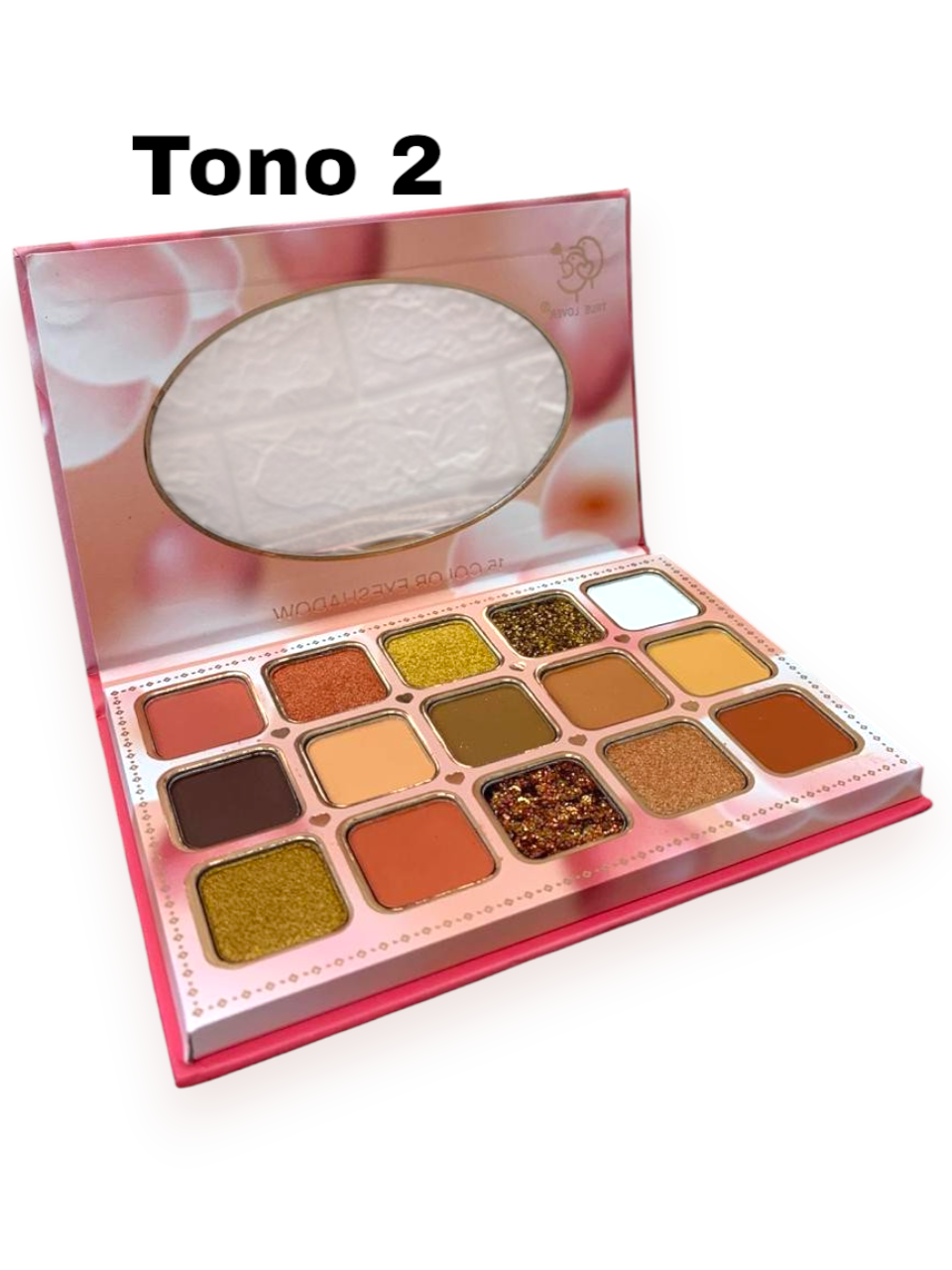 Paleta De Sombras 15 Tonos