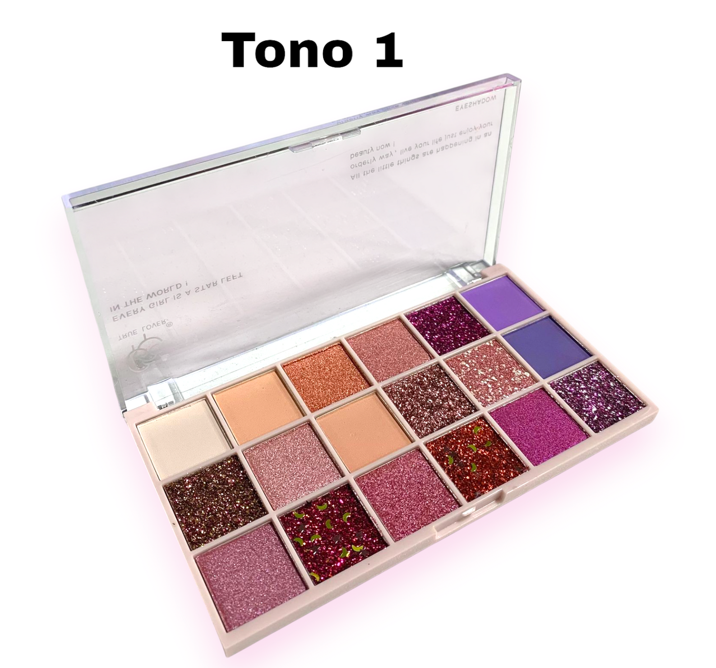 Paleta De Sombras 18 Tonos