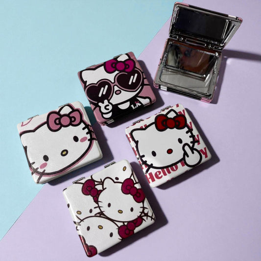 Espejo De Bolsillo Hello Kitty