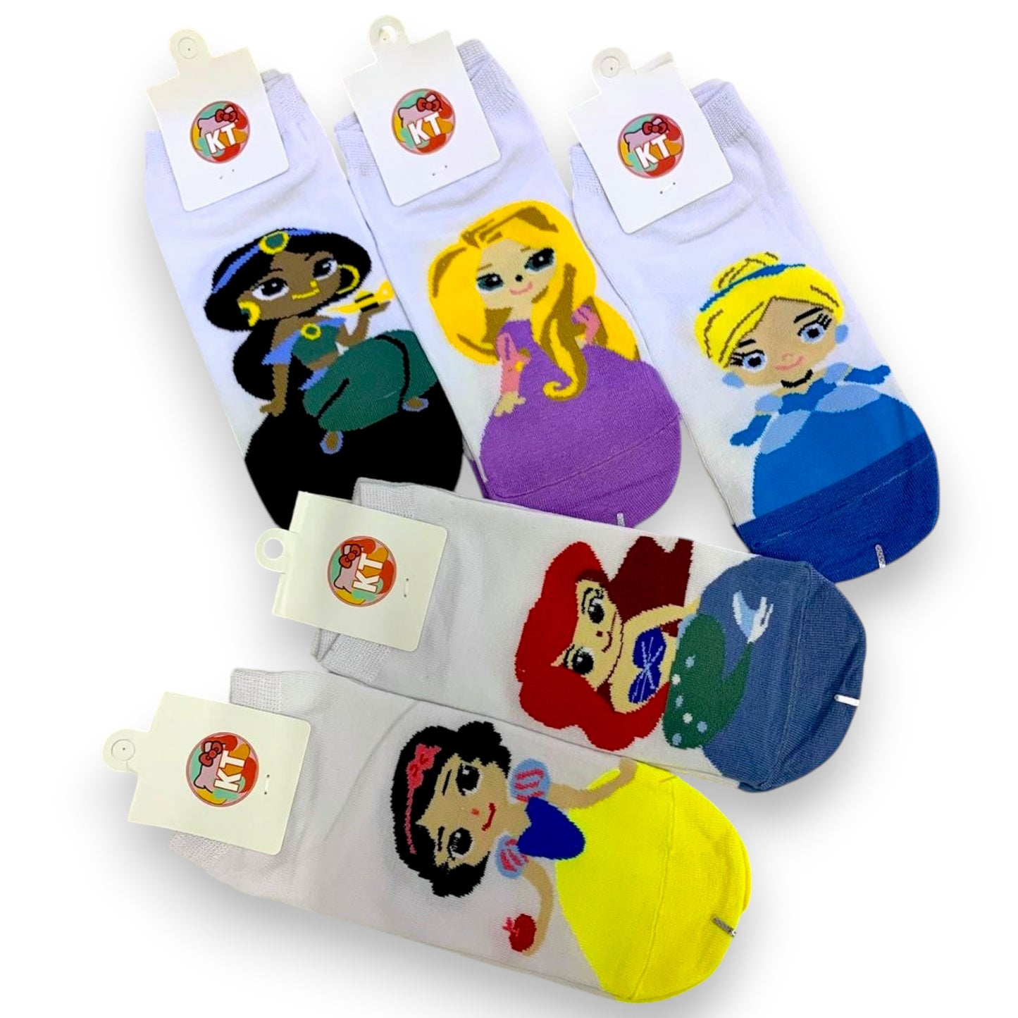 Media Tobillera Princesas