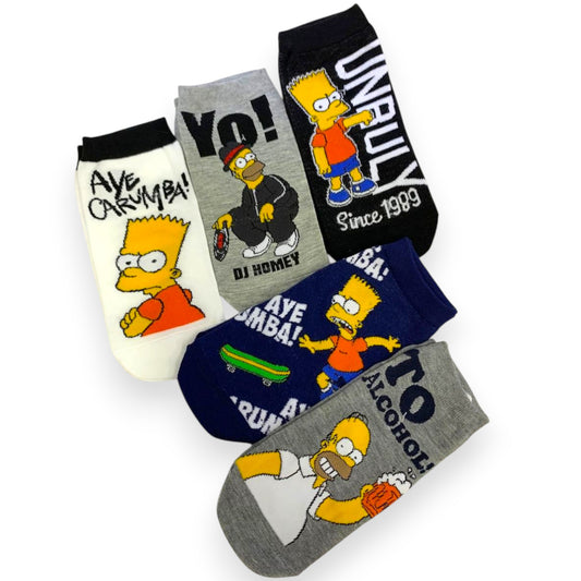 Medias Tobillera Simpson