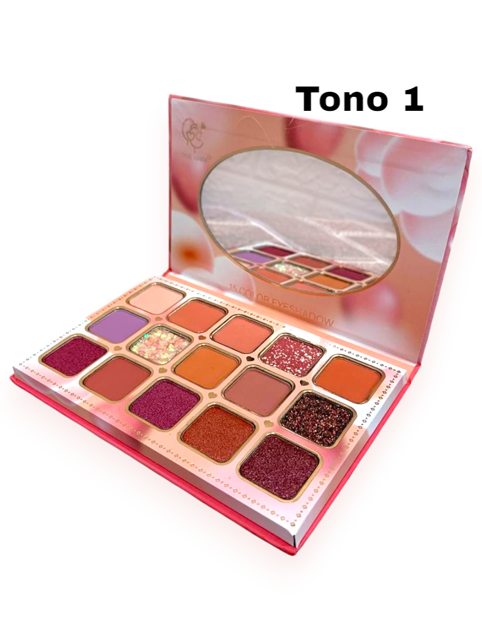 Paleta De Sombras 15 Tonos