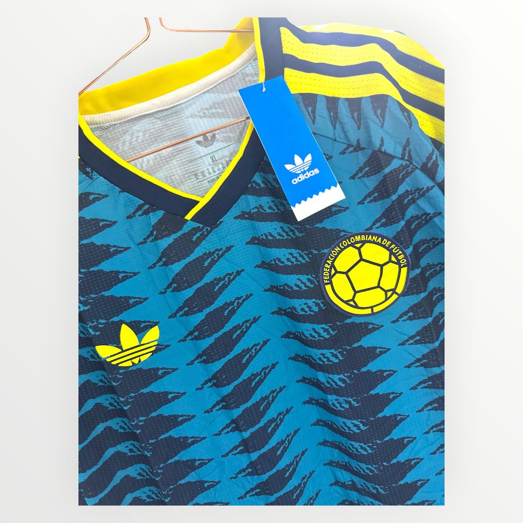 Camiseta Futbolera Hombre Azul