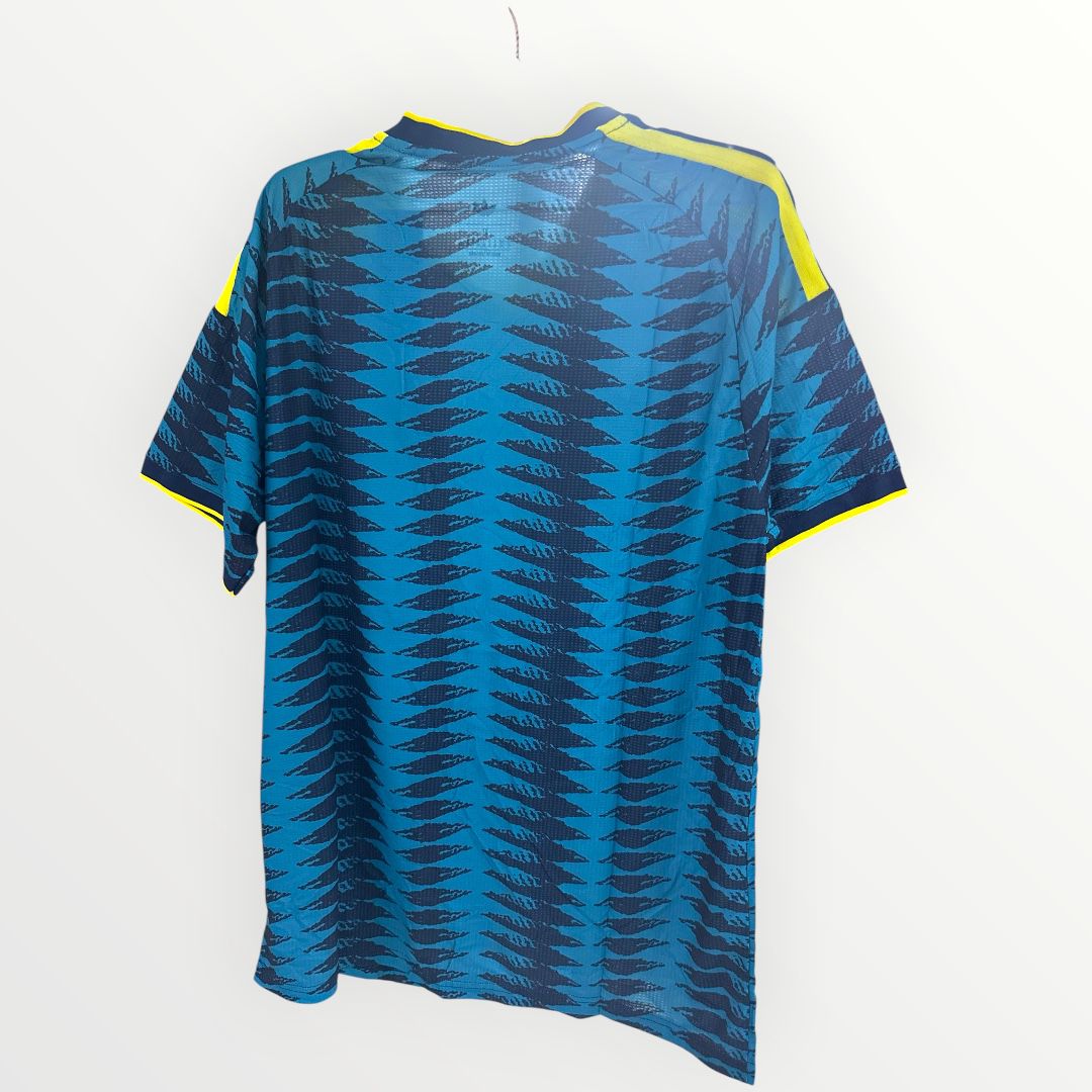 Camiseta Futbolera Hombre Azul