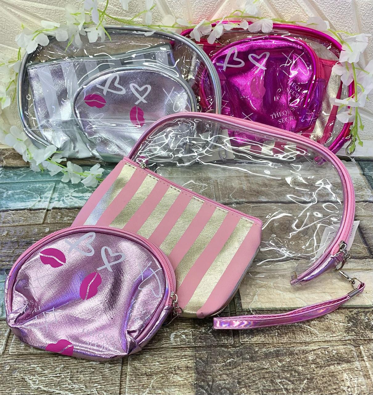 Set de Cosmetiqueras x3