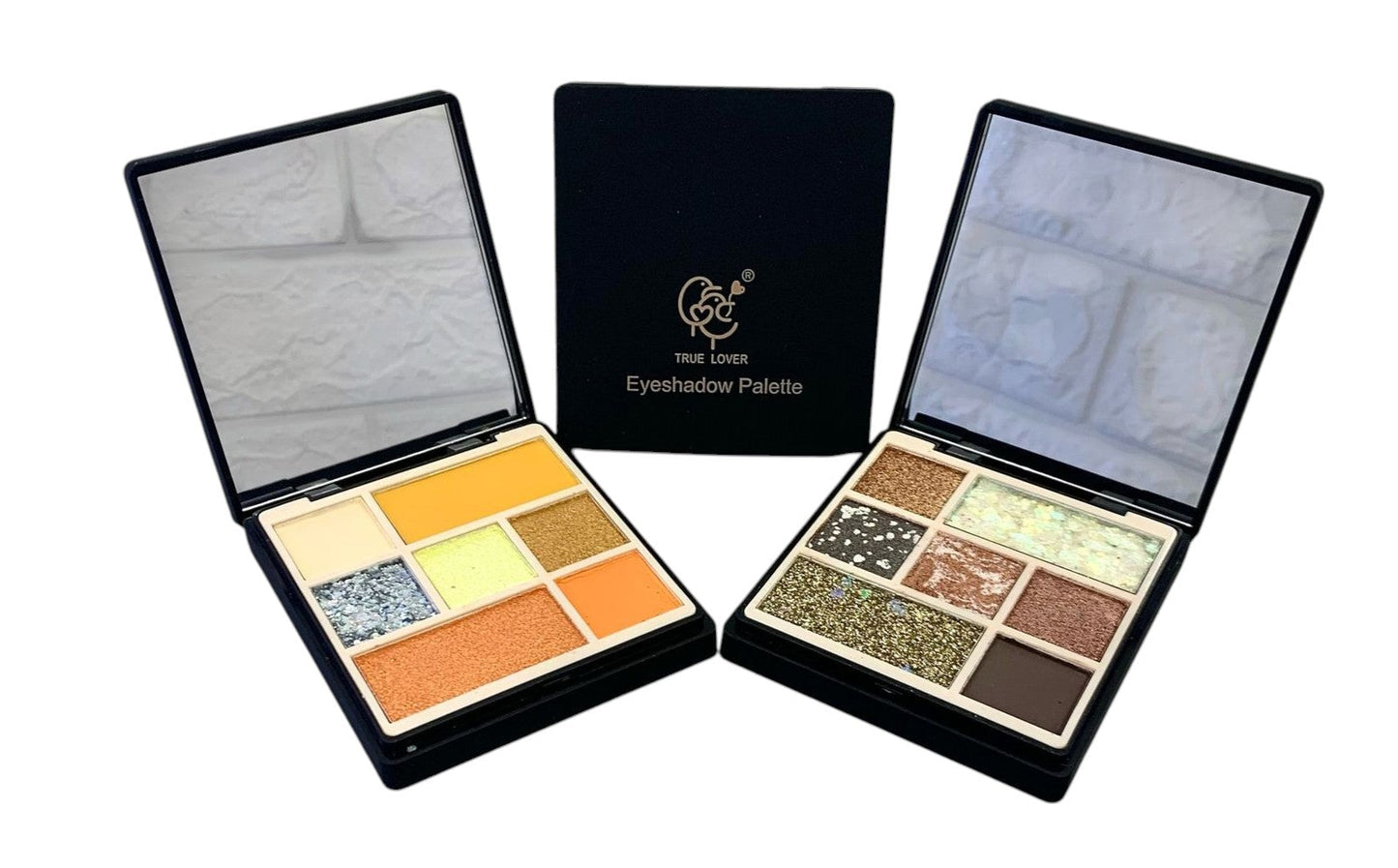 Paleta de sombras marmol