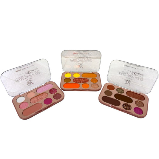 Paleta de sombras de ojos 9 tonos