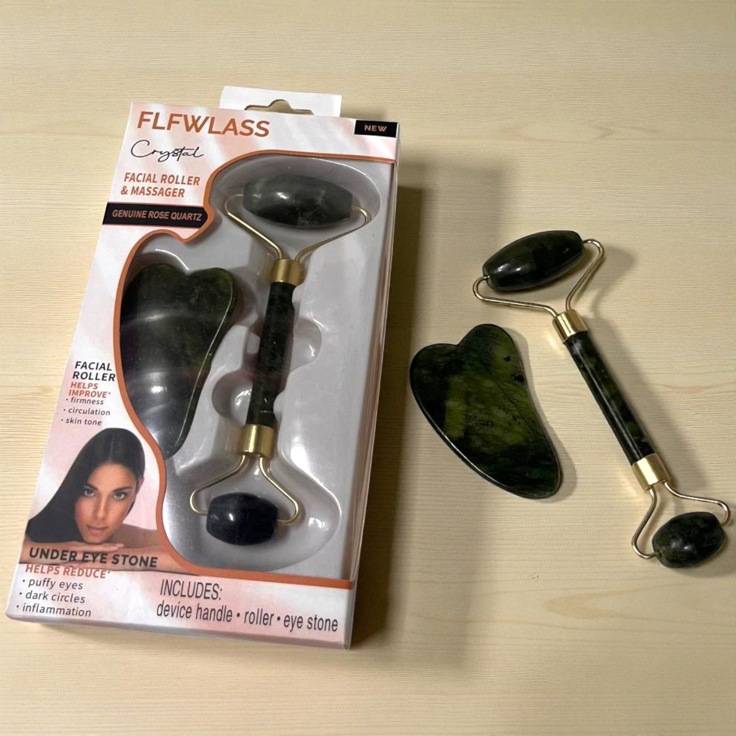 Rodillo Facial De Cuarzo